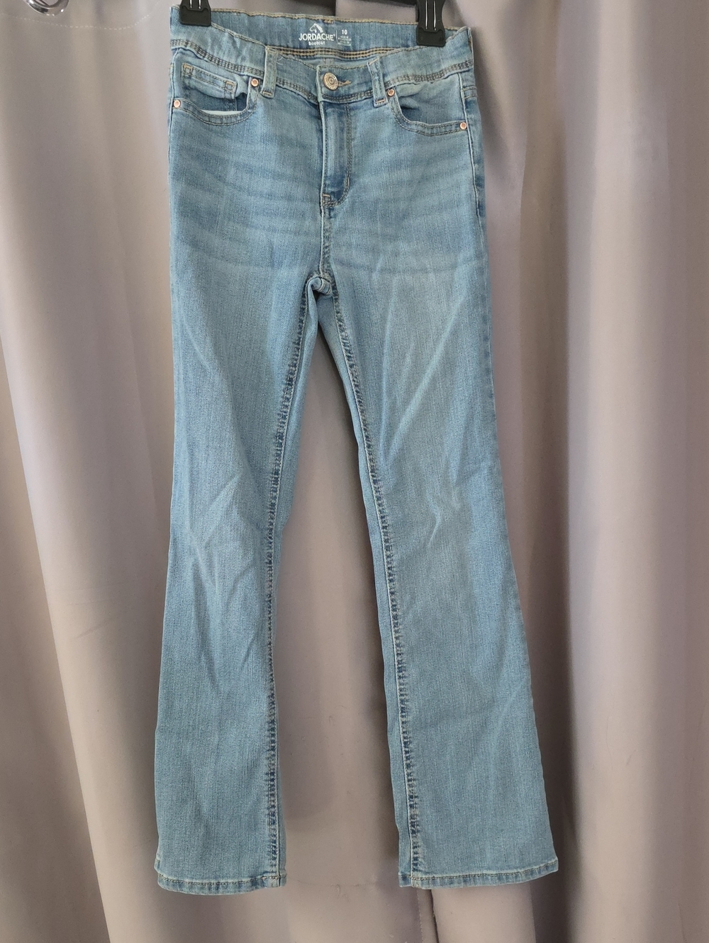Jordache Light Blue Flare Jeans - Women's Wide Leg